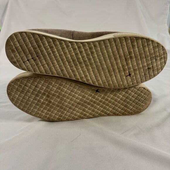 Steve Madden Winni Heeled High Top Shoe Size 8.5 Suede Grey Casual Minimalist - Picture 5 of 7